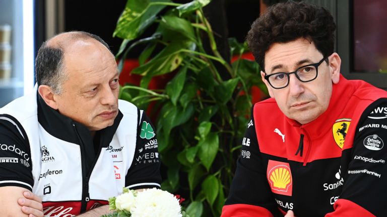 Ted Kravitz de Sky F1 donne ses raisons pour lesquelles il pense que Frederic Vasseur est une bonne nomination de directeur d'équipe pour Ferrari