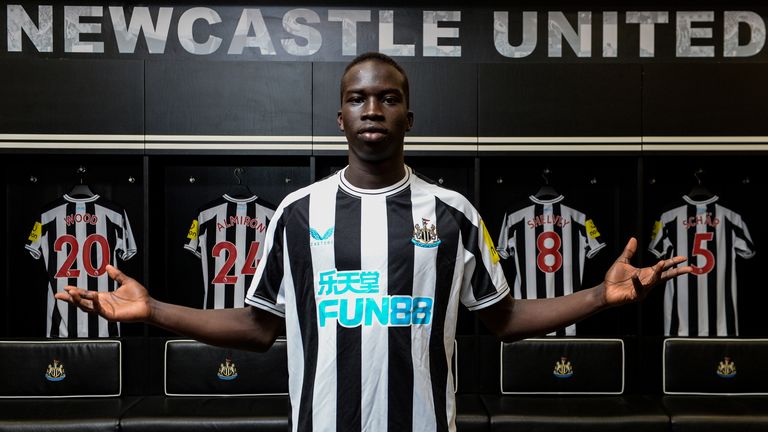 Garang Kuol signed for Newcastle in September and will join the club in January after he has played for Australia at the World Cup