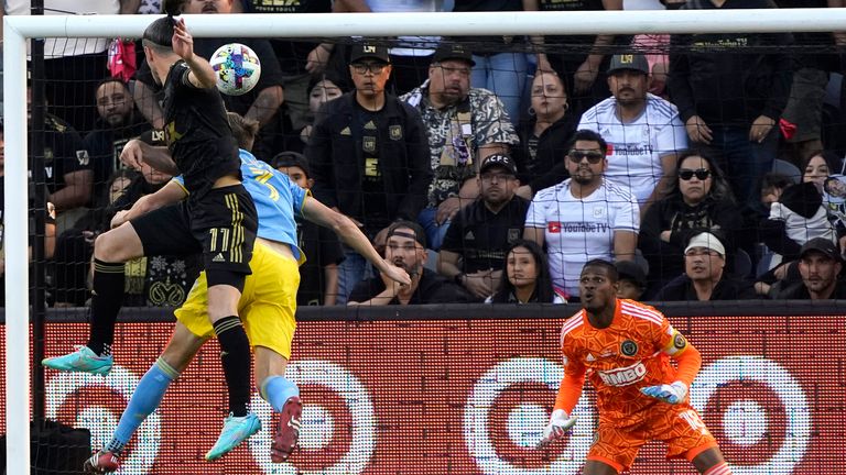 Gareth Bale heads in a last-gasp equaliser for LAFC in extra time
