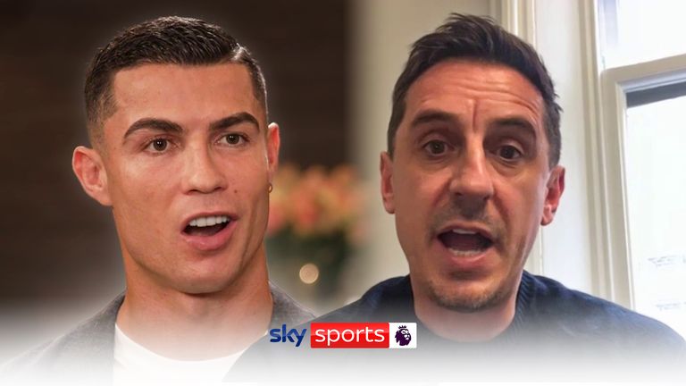 Neville: Ronaldo'nun Man Utd'deki zamanı böyle bitmemeliydi