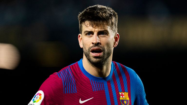 Gerard Piqué hizo cerca de 600 partidos con el Barcelona