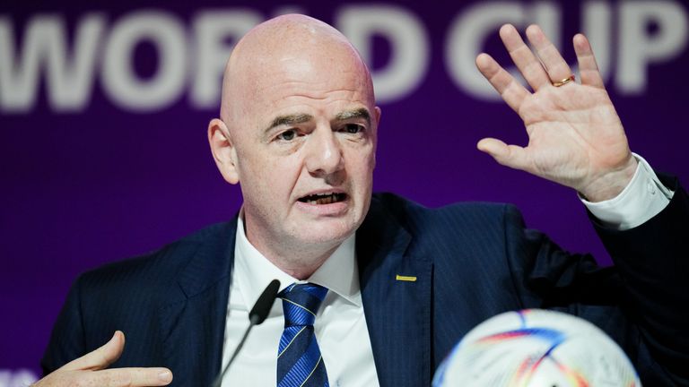 Presidente de la FIFA Gianni Infantino