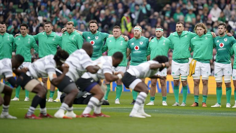 İrlanda, Dublin'de Fiji'yi yenerken en iyi halinde değildi