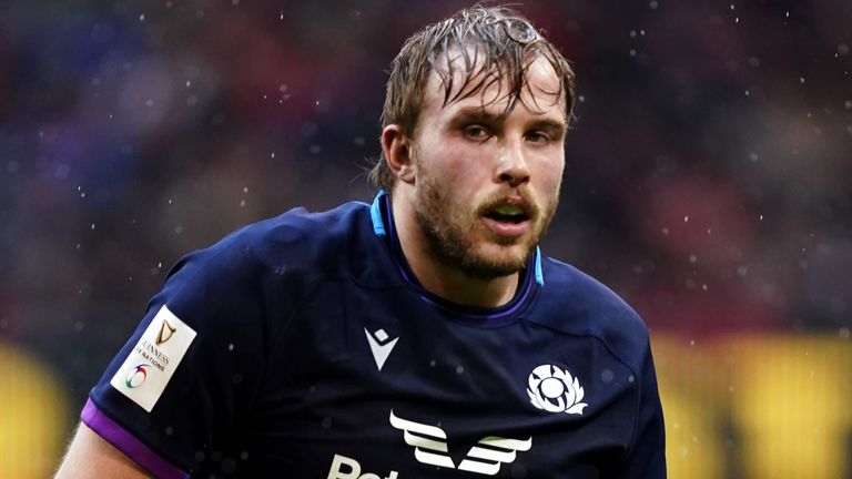 Wales v Scotland - Guinness Six Nations - Principality Stadium
Scotland's Jonny Gray during the Guinness Six Nations match at the Principality Stadium, Cardiff. Picture date: Saturday February 12, 2022.