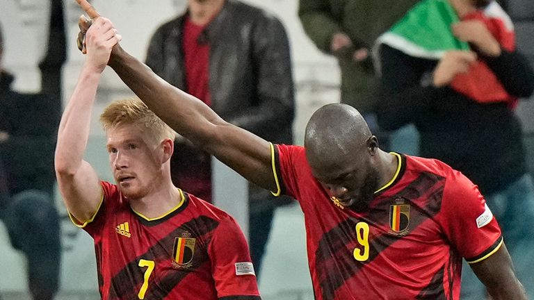 Kevin De Bruyne and Romelu Lukaku