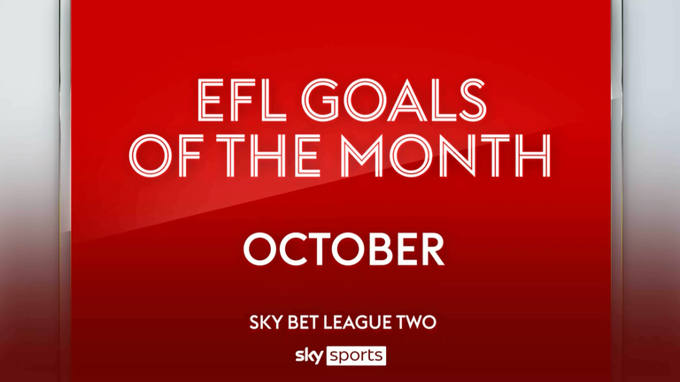 League Two goals of the month Oct 2022 thumb