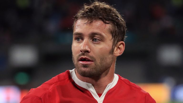 Wales' Leigh Halfpenny 