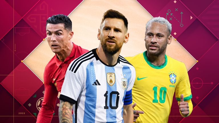 World Cup 2022: Lionel Messi, Cristiano Ronaldo and Neymar among stars  preparing for final shot at glory | Football News | Sky Sports