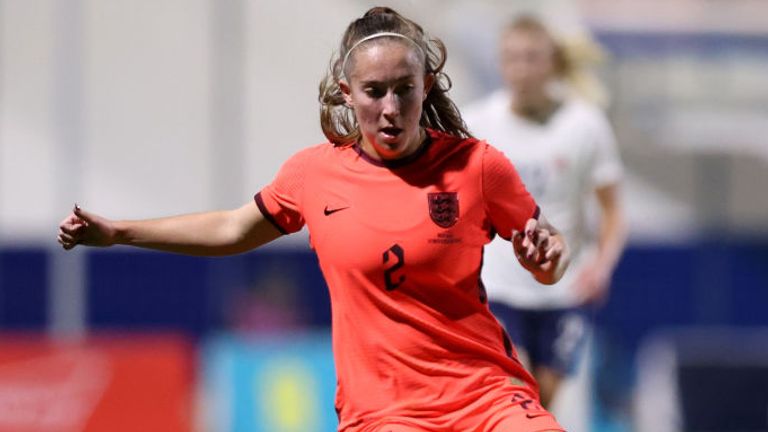  Maya Le Tissier started for England against Norway