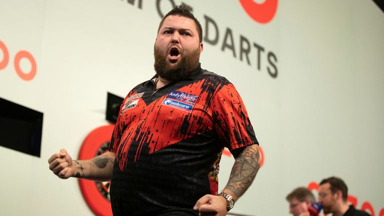 Michael Smith finally claimed a major title at the Grand Slam of Darts in Wolverhampton on Sunday