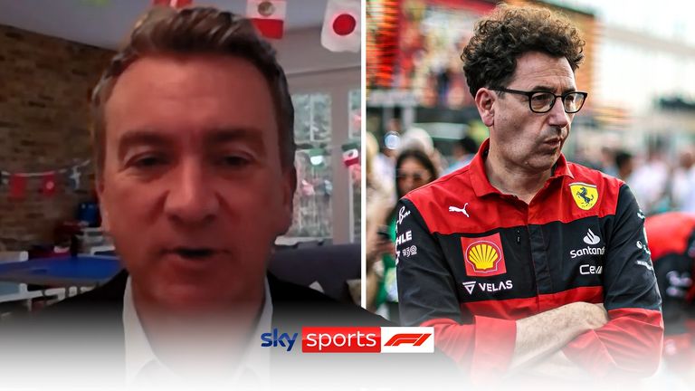 Craig Slater di Sky Sports News sta valutando chi potrebbe sostituire il capo della Ferrari Mattia Binotto, che lascerà il team alla fine dell'anno.