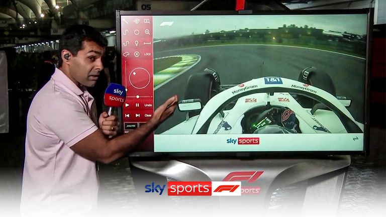 Karun Chandhok was at the SkyPad to look back at how Kevin Magnussen sealed his maiden Formula One pole at the Sao Paulo Grand Prix.