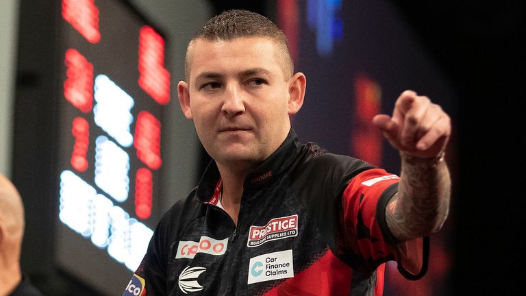 Nathan Aspinall is a former UK Open winner and reached the Premier League final on debut in 2020