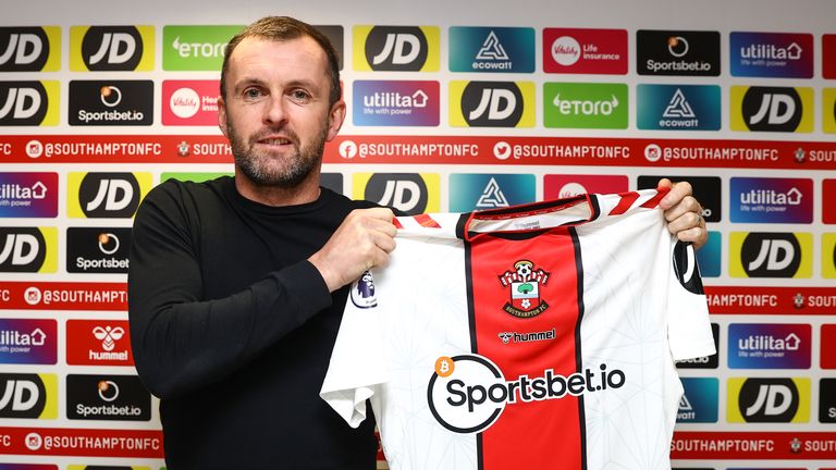 Nathan Jones has been appointed Southampton manager