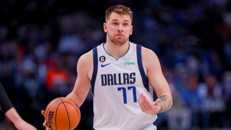 Luka Doncic hits 33 points in Dallas Mavericks win | NBA News | Sky Sports