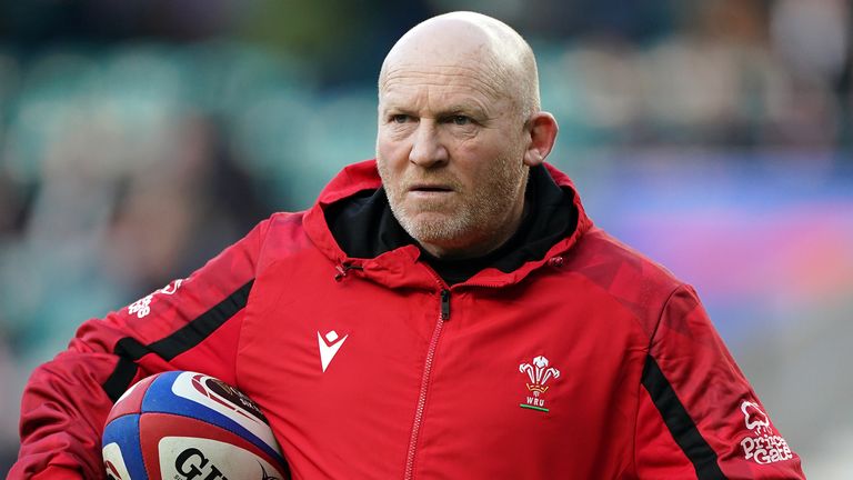 England v Wales - Guinness Six Nations - Twickenham Stadium
Wales' Skills coach Neil Jenkins during the Guinness Six Nations match at Twickenham Stadium, London. Picture date: Saturday February 26, 2022.