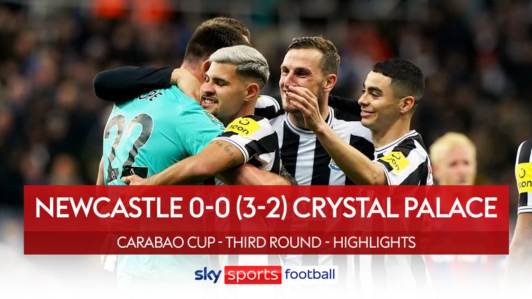 Newcastle 0-0 Crystal Palace (3-2 on pens)