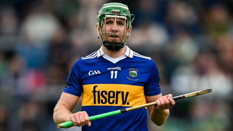 8 May 2022; Noel McGrath of Tipperary during the Munster GAA Hurling Senior Championship Round 3 match between Limerick and Tipperary at TUS Gaelic Grounds in Limerick. Photo by Stephen McCarthy/Sportsfile