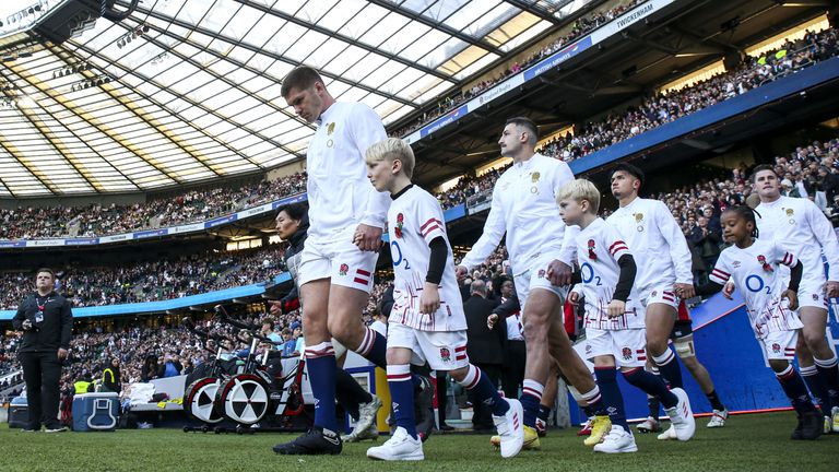 England's Owen Farrell