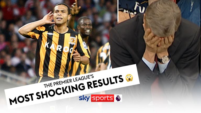 PL MOST SHOCKING RESULTS - ARSENAL 1-2 HULL 2008