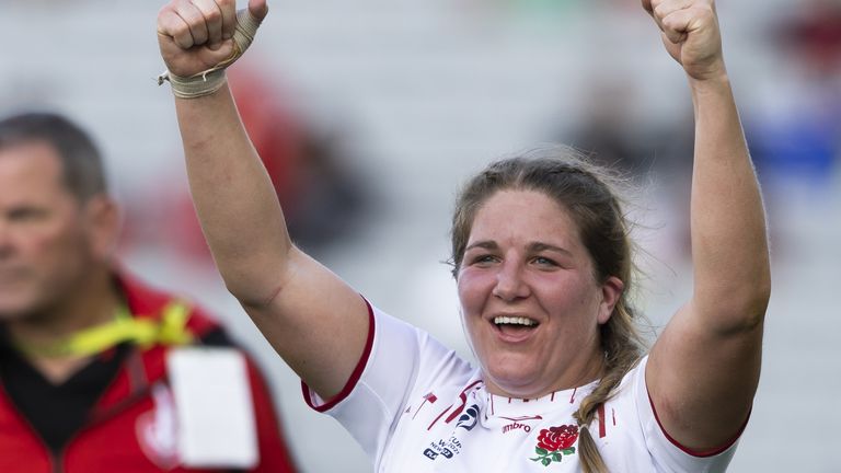 Poppy Cleall will be a big return on the bench for England on her return from injury