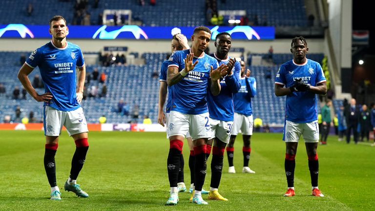 Rangers scored the worst campaign in the history of the Champions League
