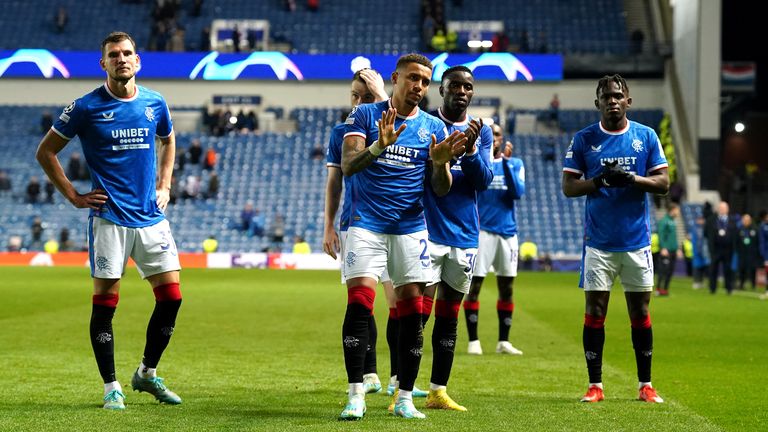 Rangers mengalami musim terburuk mereka dalam sejarah Liga Champions