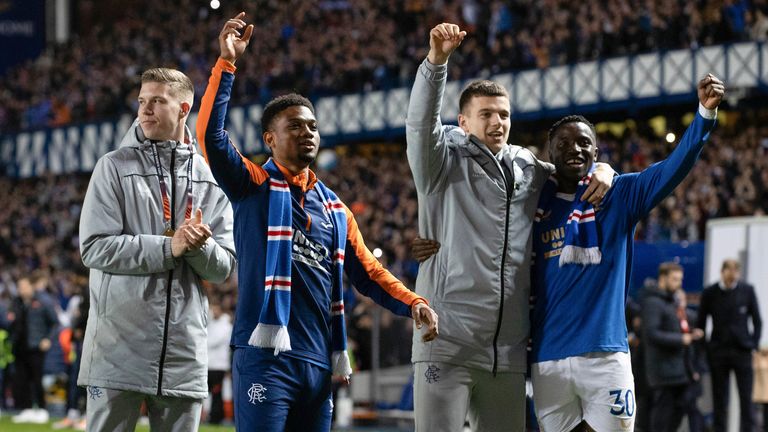 Rangers beat Leipzig days after Jimmy Bell's death to reach the Europa League final.