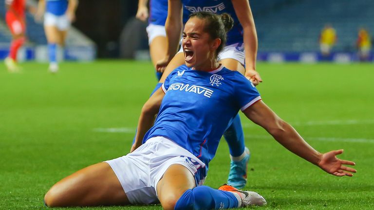 Rangers reached round two of the Women's Champions League this season (Credit: Colin Poultney)