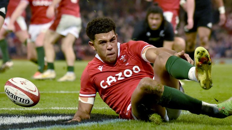 Rio Dyer scored a superb try for Wales on his Test debut 