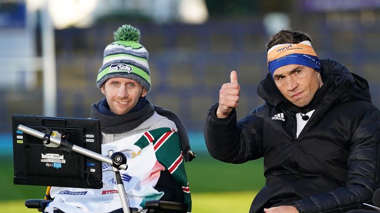 Ultra 7 in 7: Kevin Sinfield discusses his toughest challenge yet and desire to show Rob Burrow he's with him shoulder to shoulder