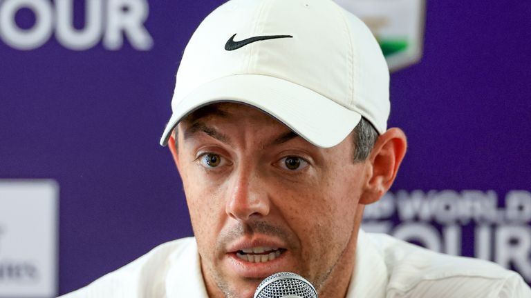 Rory McIlroy addressed the media ahead of the DP World Tour Championship 
