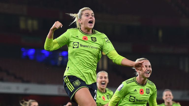 Alessia Russo's late header stunned Arsenal at the Emirates