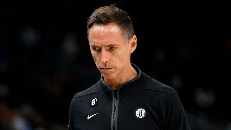 Brooklyn Nets fire head coach Steve Nash to bring end to disappointing  tenure | NBA News | Sky Sports