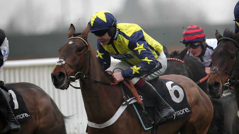 Surrey Quest and Aidan Coleman in action at Warwick