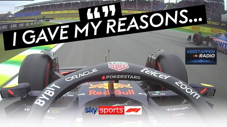 Verstappen refuses to let team-mate Sergio Perez back through and is furious with Red Bull on the team radio