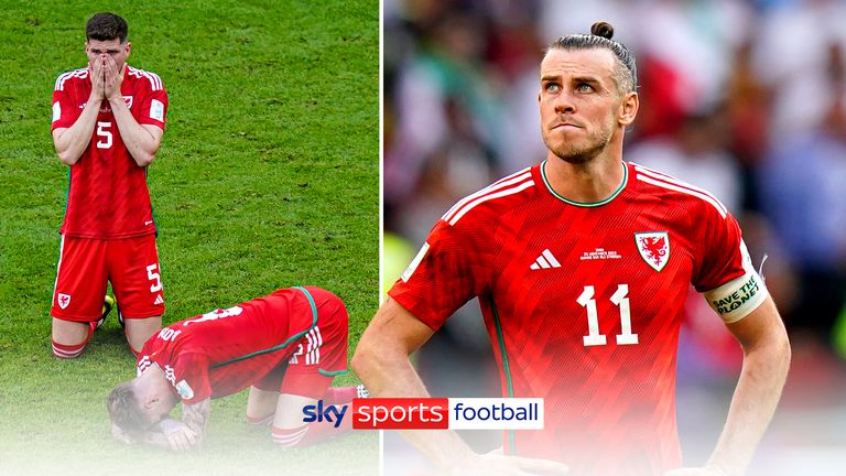 Bale, Wales players react to Iran defeat