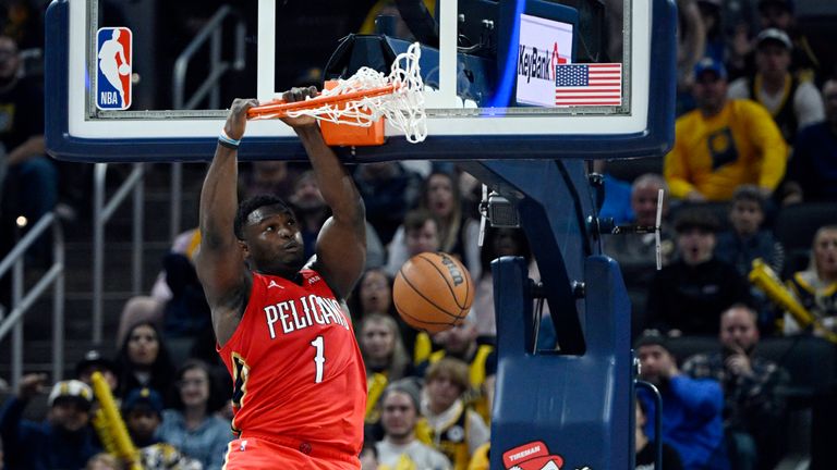 zion williamson dunk