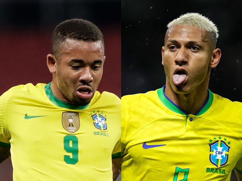 brazil squad jersey numbers