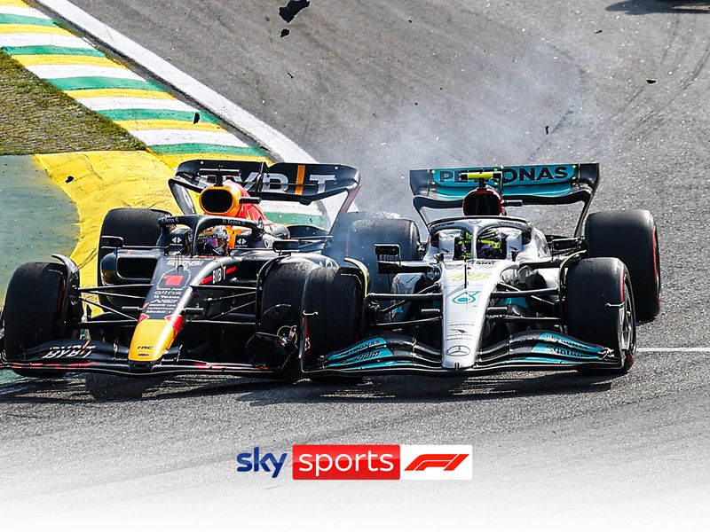 Sao Paulo Grand Prix: Lewis Hamilton 'not concerned' about racing with Max  Verstappen in future after collision