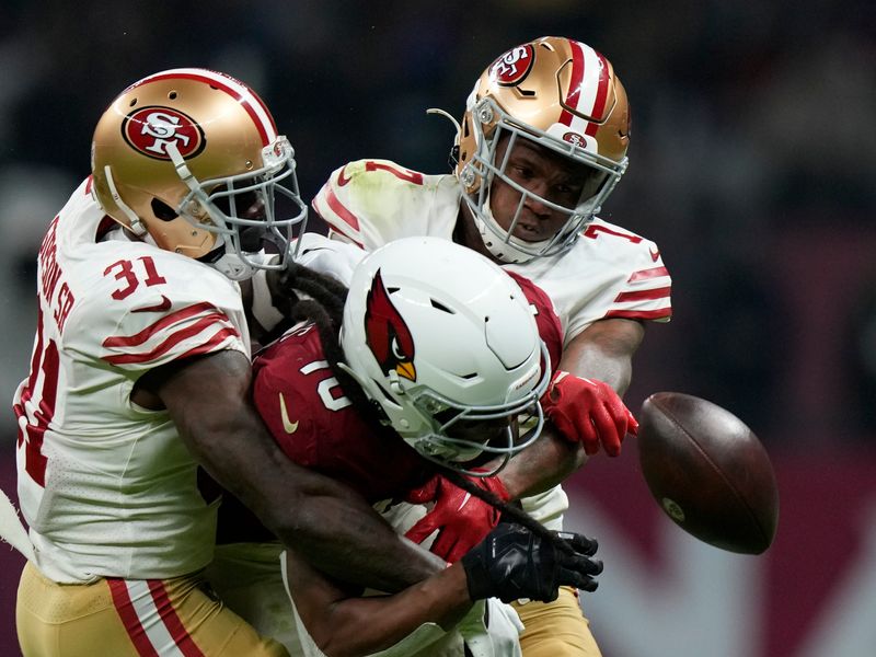 San Francisco 49ers flatten Arizona Cardinals