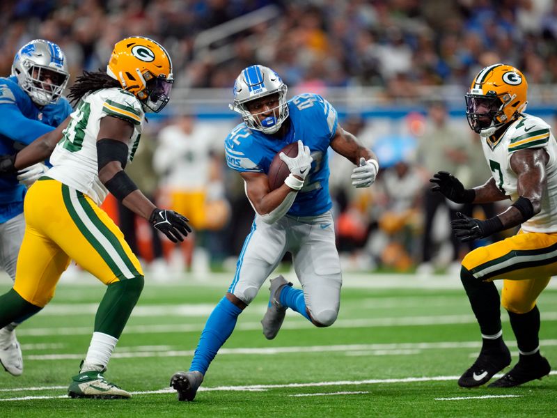 Watch: Lions rookies Kerby Joseph and Aidan Hutchinson pick off Aaron  Rodgers in the end zone