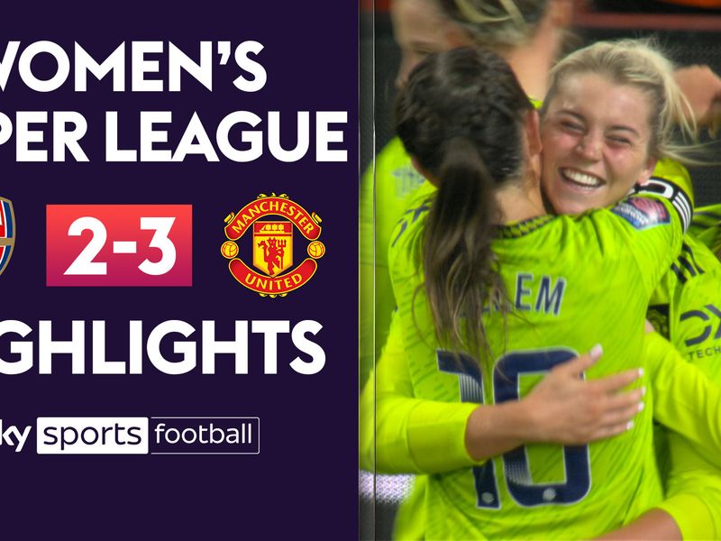 Manchester United Women vs Arsenal Women