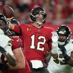 Brady throws for 2 late TDs, Buccaneers beat Saints 17-16 - The San Diego  Union-Tribune