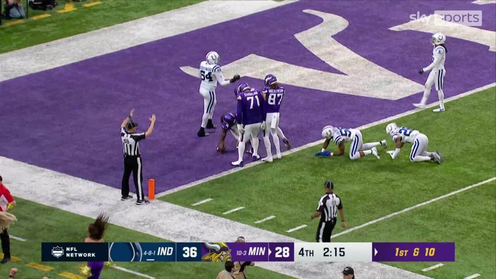 Vikings Stun Colts In Biggest Comeback Win In Nfl History Minnesota