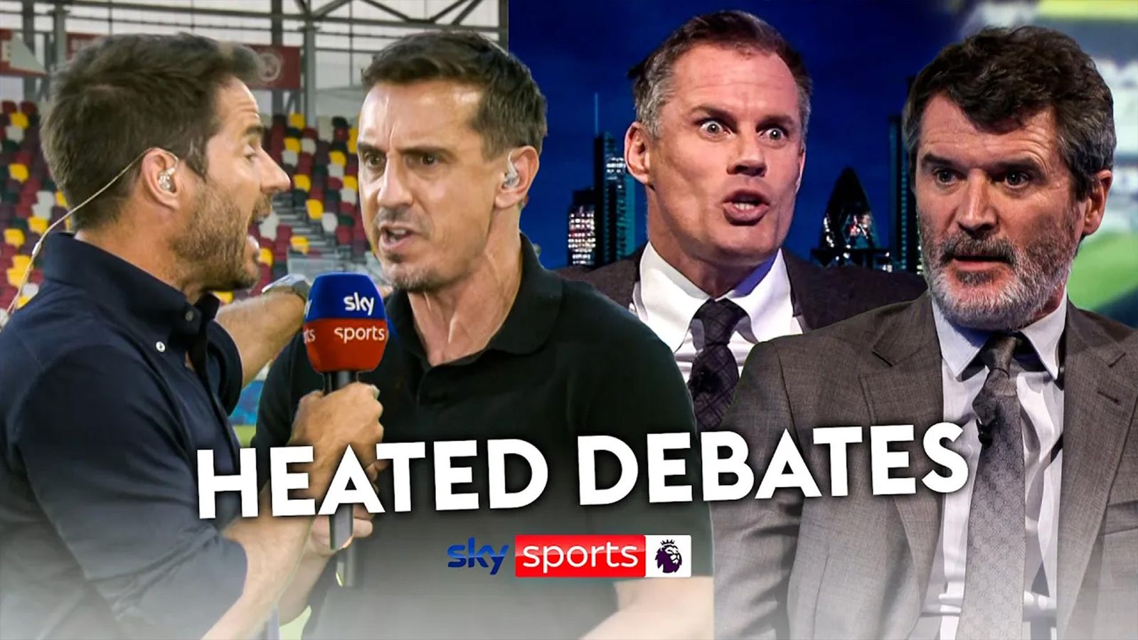 Sky Sports pundits' most HEATED debates of the year! Football News