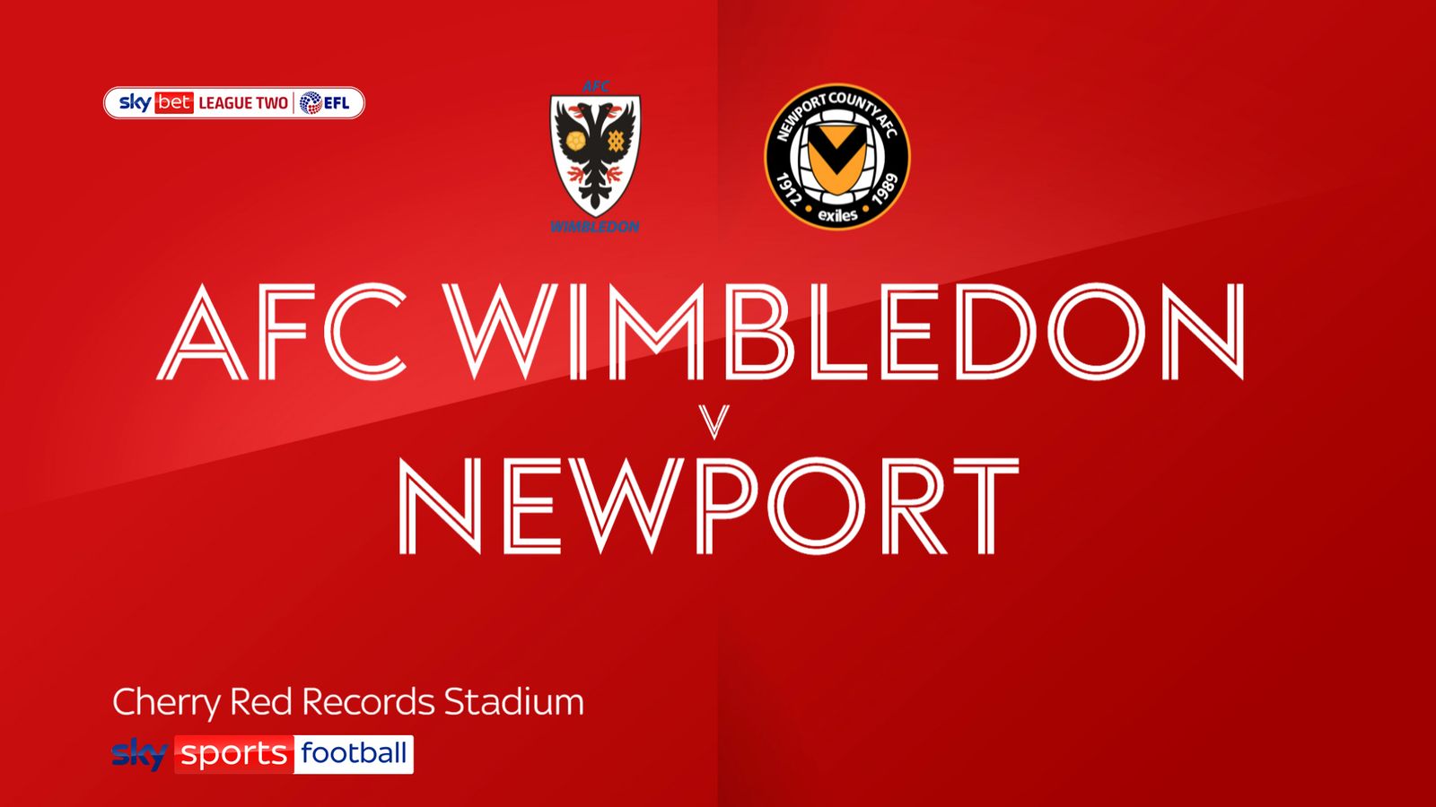 New Date Confirmed For AFC Wimbledon fixture (H) - News - Lincoln City