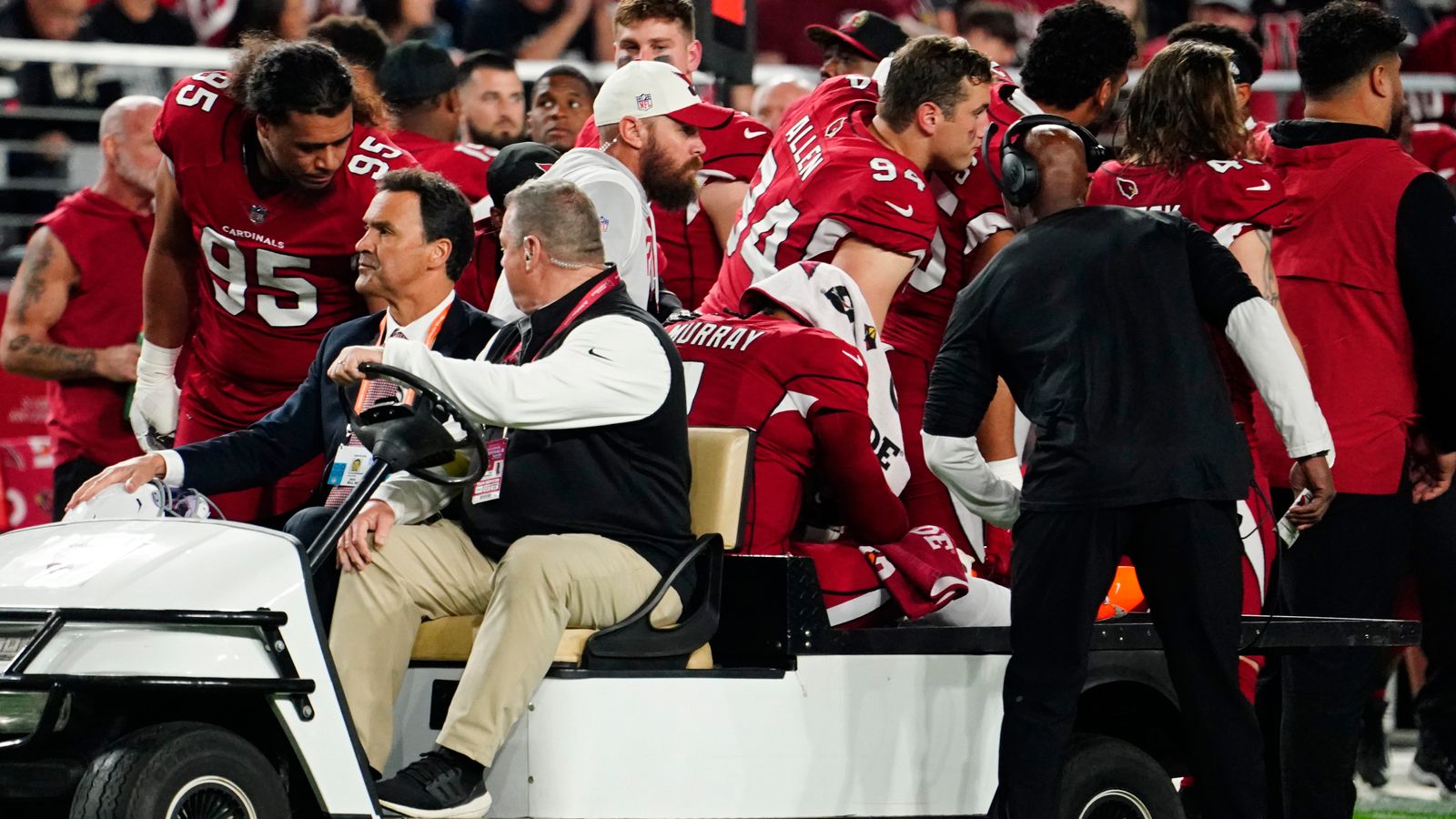 Kyler Murray Suffers Knee Injury As Arizona Cardinals Lose 27-13 To New ...