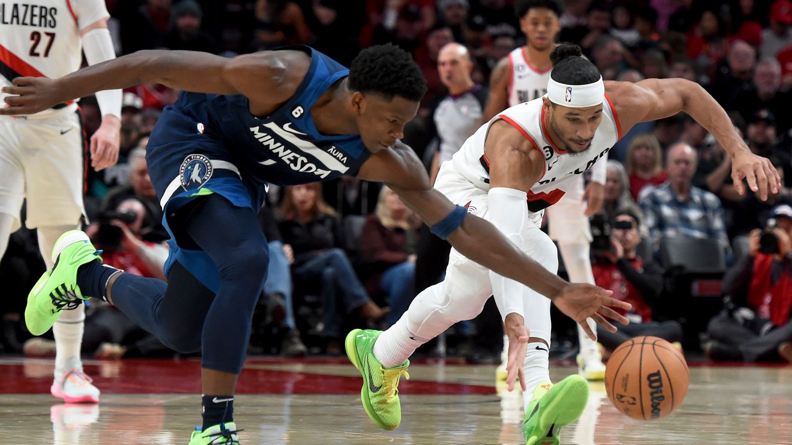 Timberwolves Highlights Minnesota Timberwolves 112-133 Portland Trail Blazers | NBA highlights ...