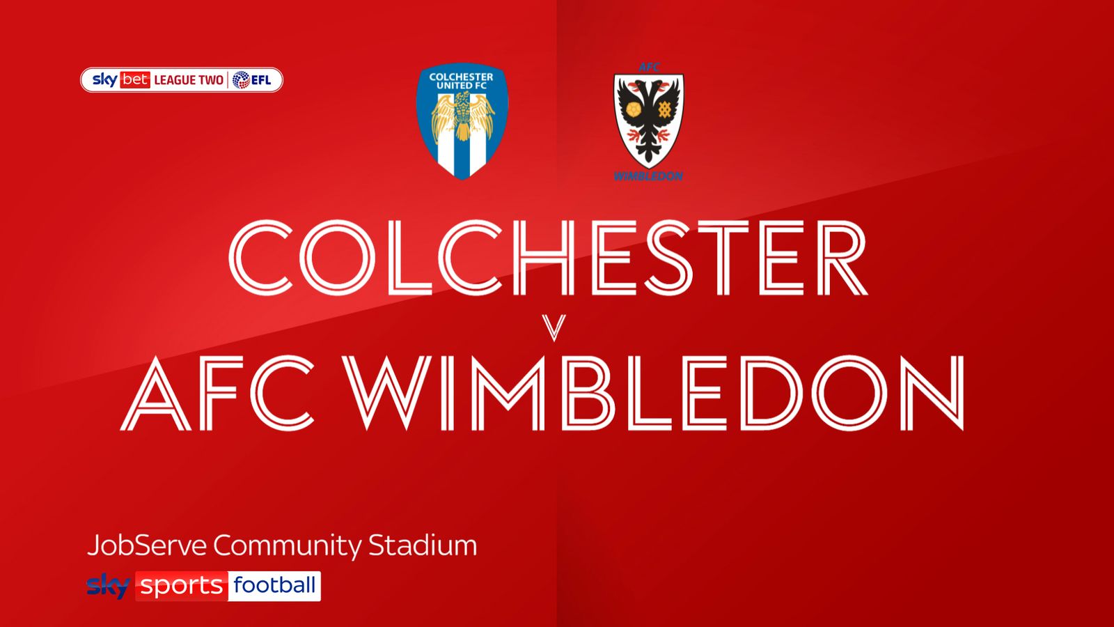 Report  AFC Wimbledon 2-1 U's - News - Colchester United